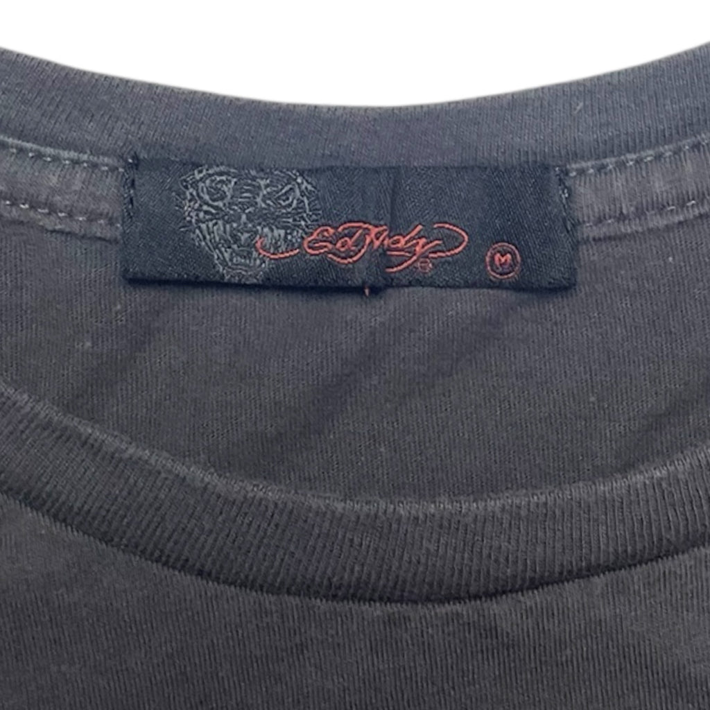 Vintage Ed Hardy Tattoo Skull T-Shirt
