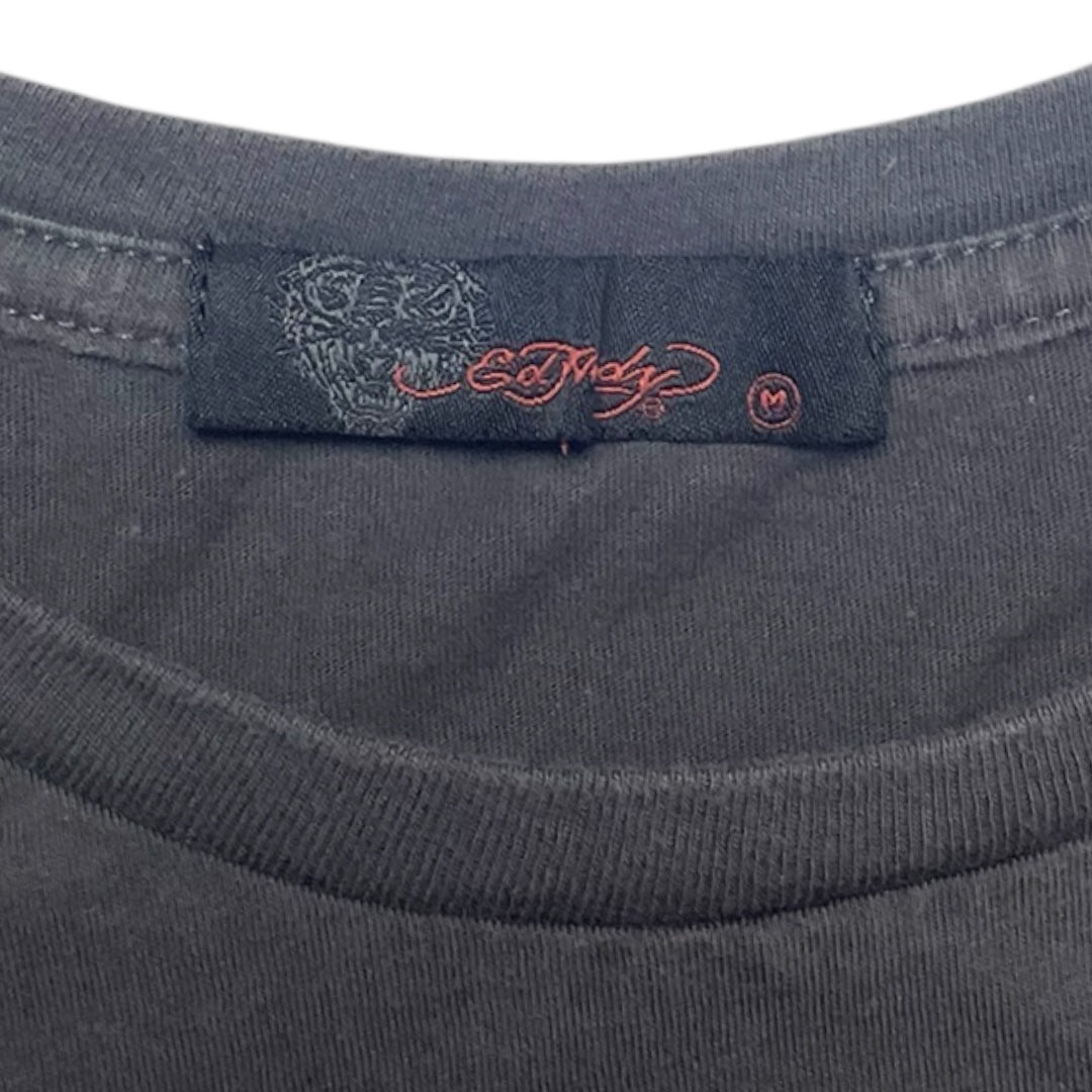 Vintage Ed Hardy Tattoo Skull T-Shirt