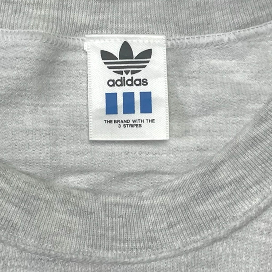 Vintage Adidas Long Sleeve Grey Shirt