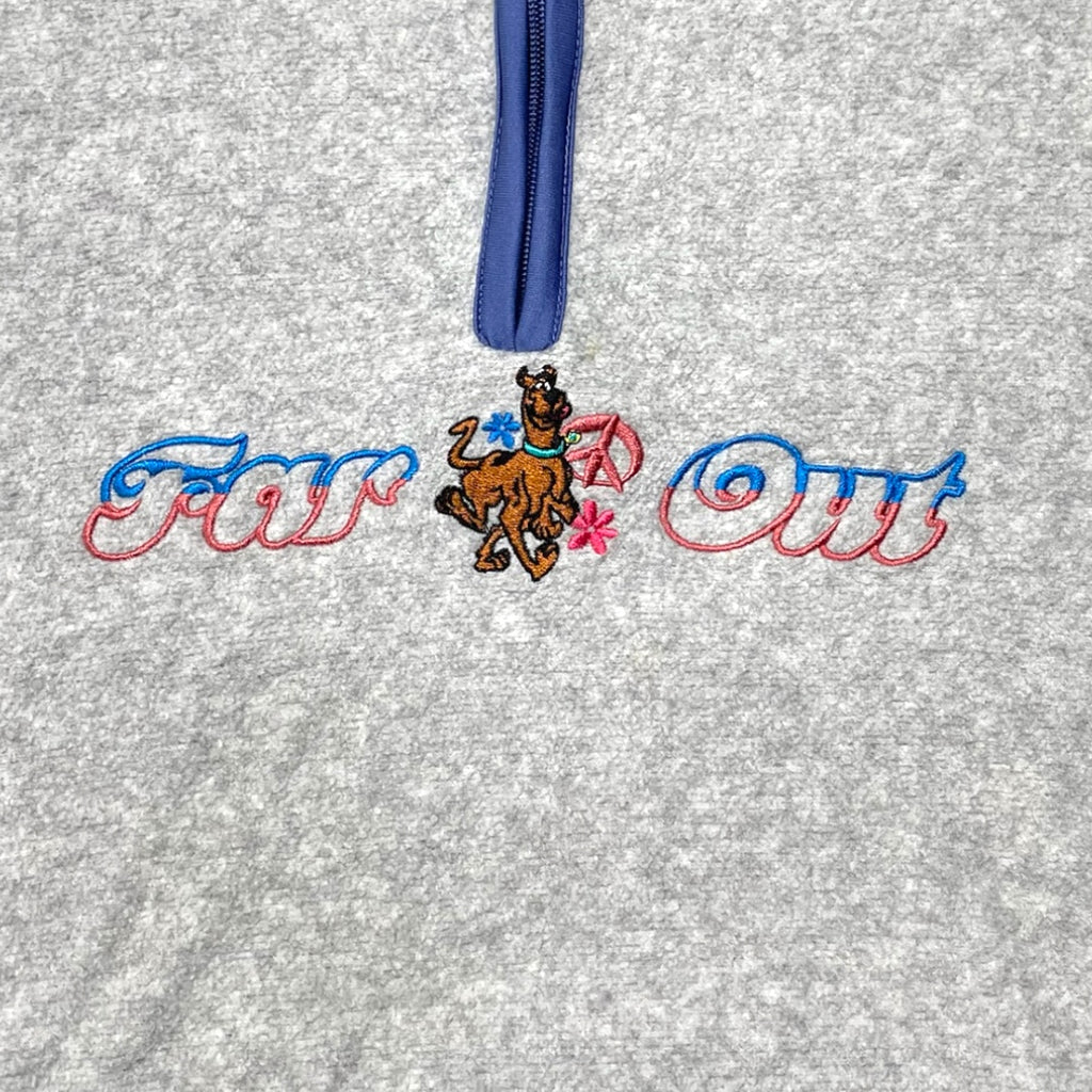 Vintage Scooby Doo Far Out Fleece Pullover