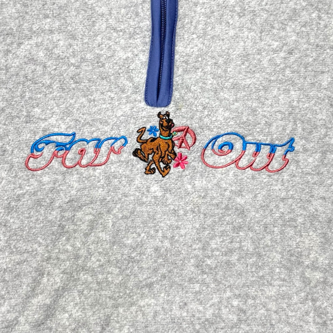 Vintage Scooby Doo Far Out Fleece Pullover