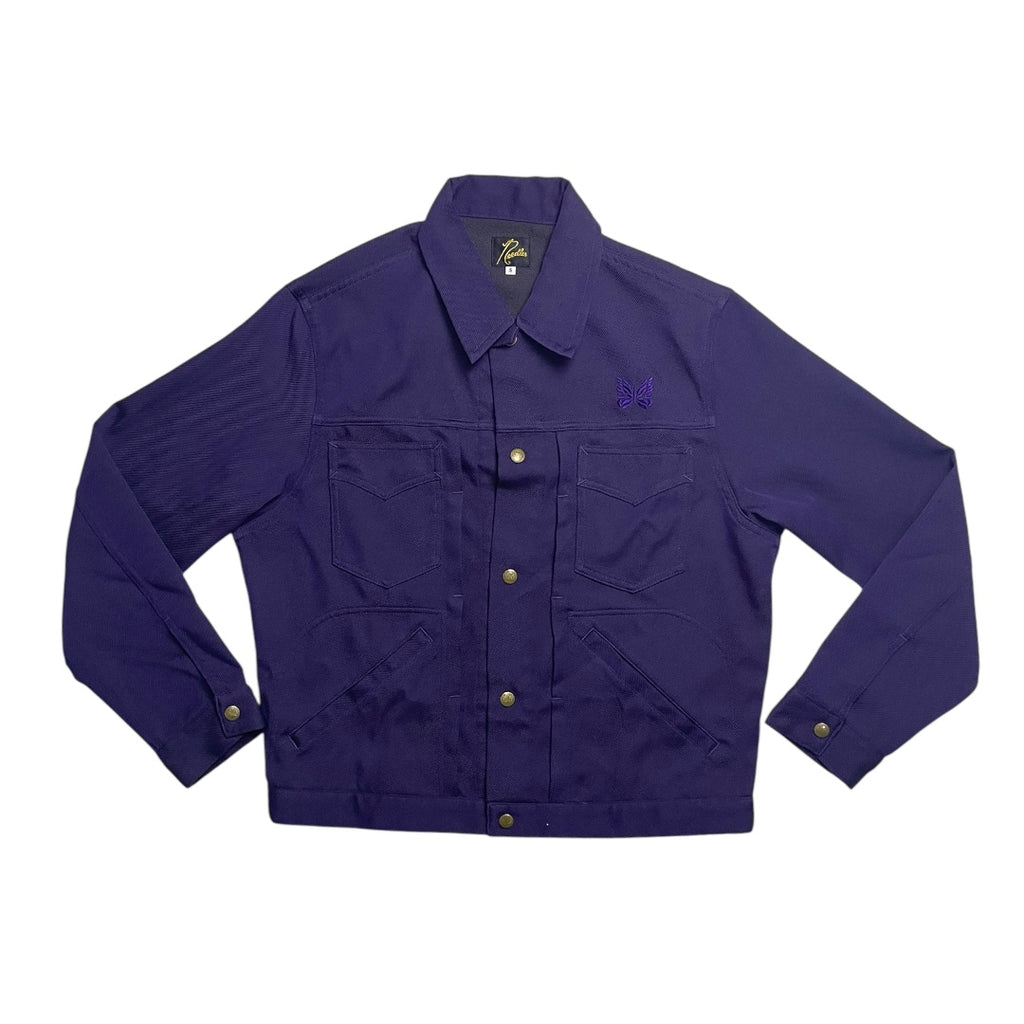 Needles Purple Embroidered Butterfly Jacket