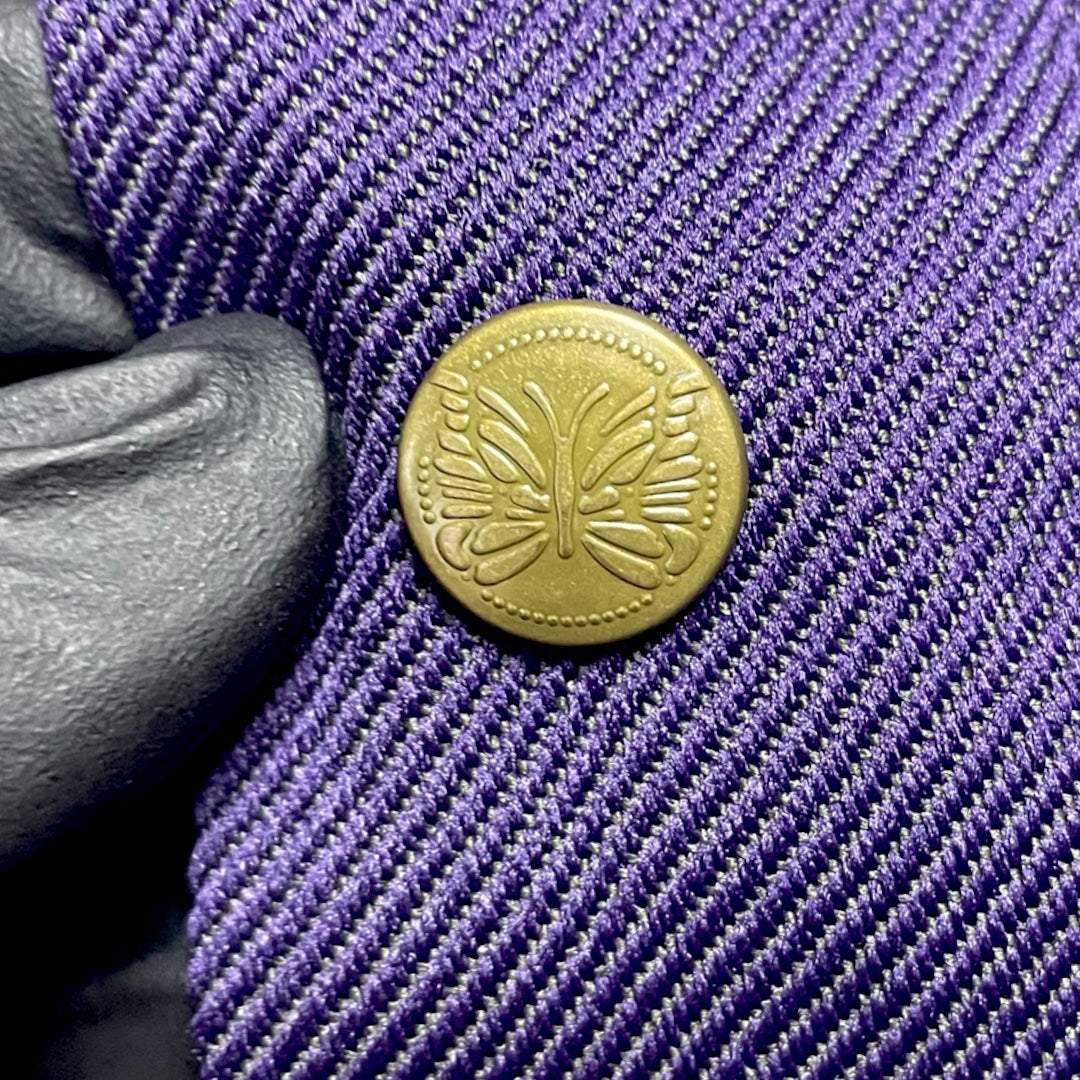 Needles Purple Embroidered Butterfly Jacket