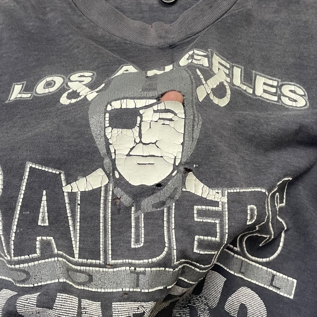 Vintage 90s Los Angeles Raiders NFL T-Shirt