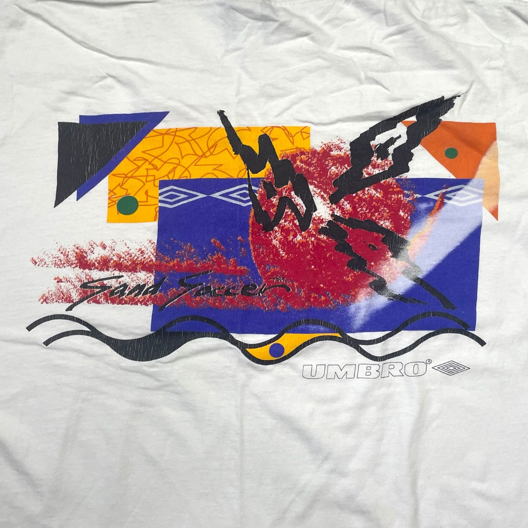 Vintage Umbro Sand Soccer Tee