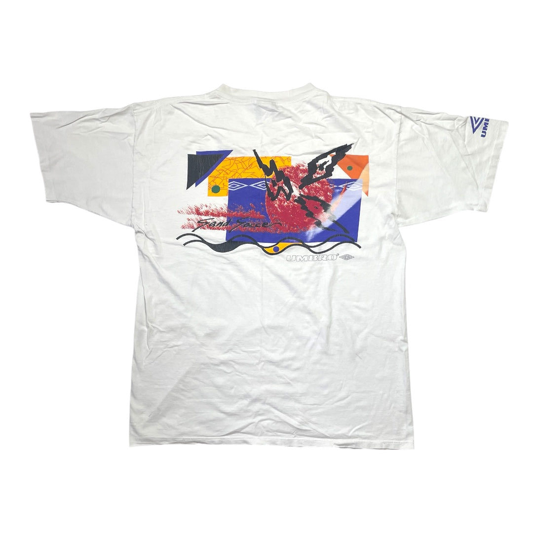 Vintage Umbro Sand Soccer Tee