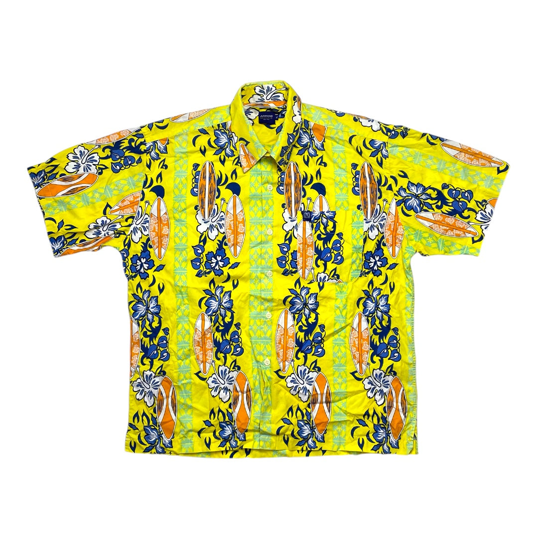 Vintage Arrow Surfboard Hawaiian Shirt