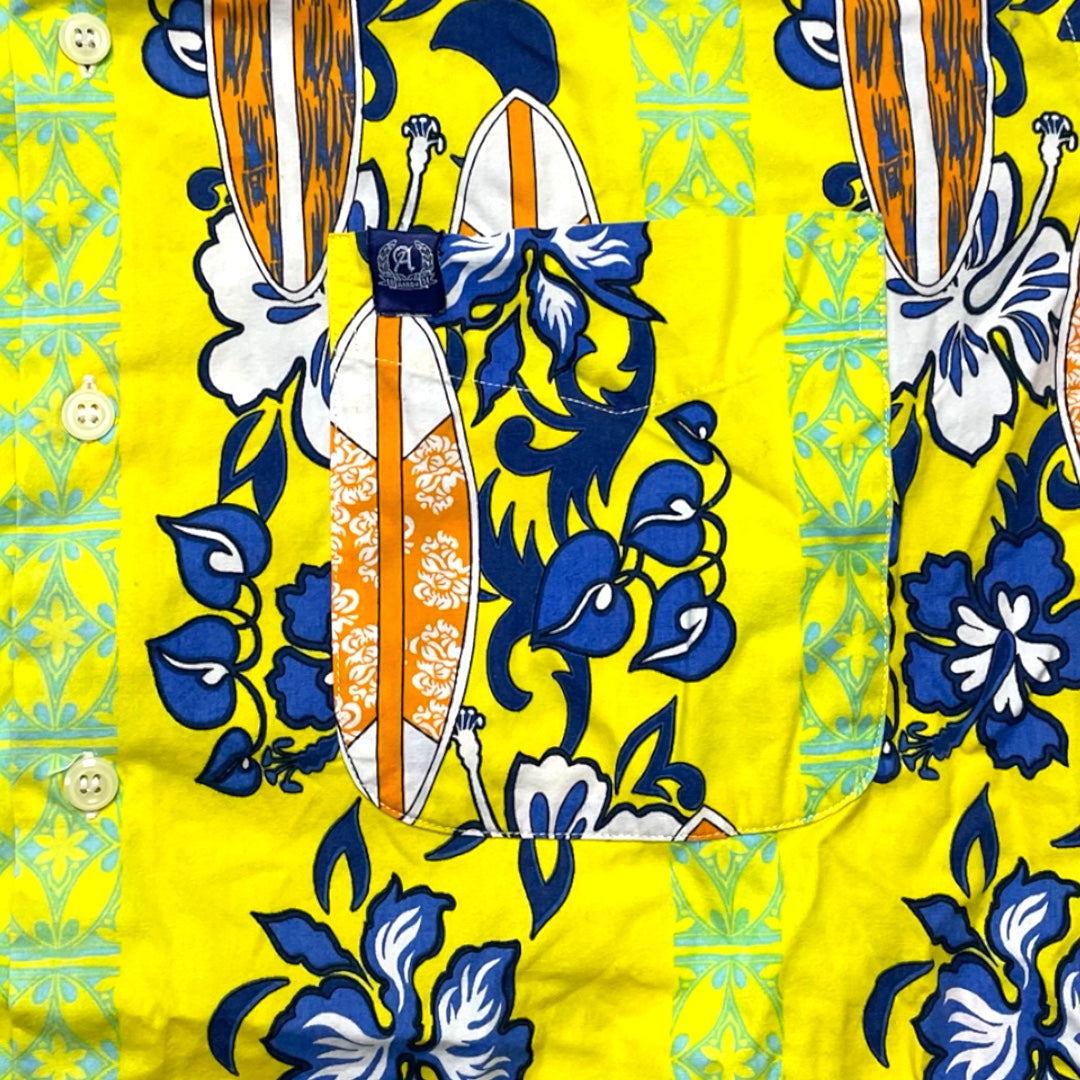 Vintage Arrow Surfboard Hawaiian Shirt