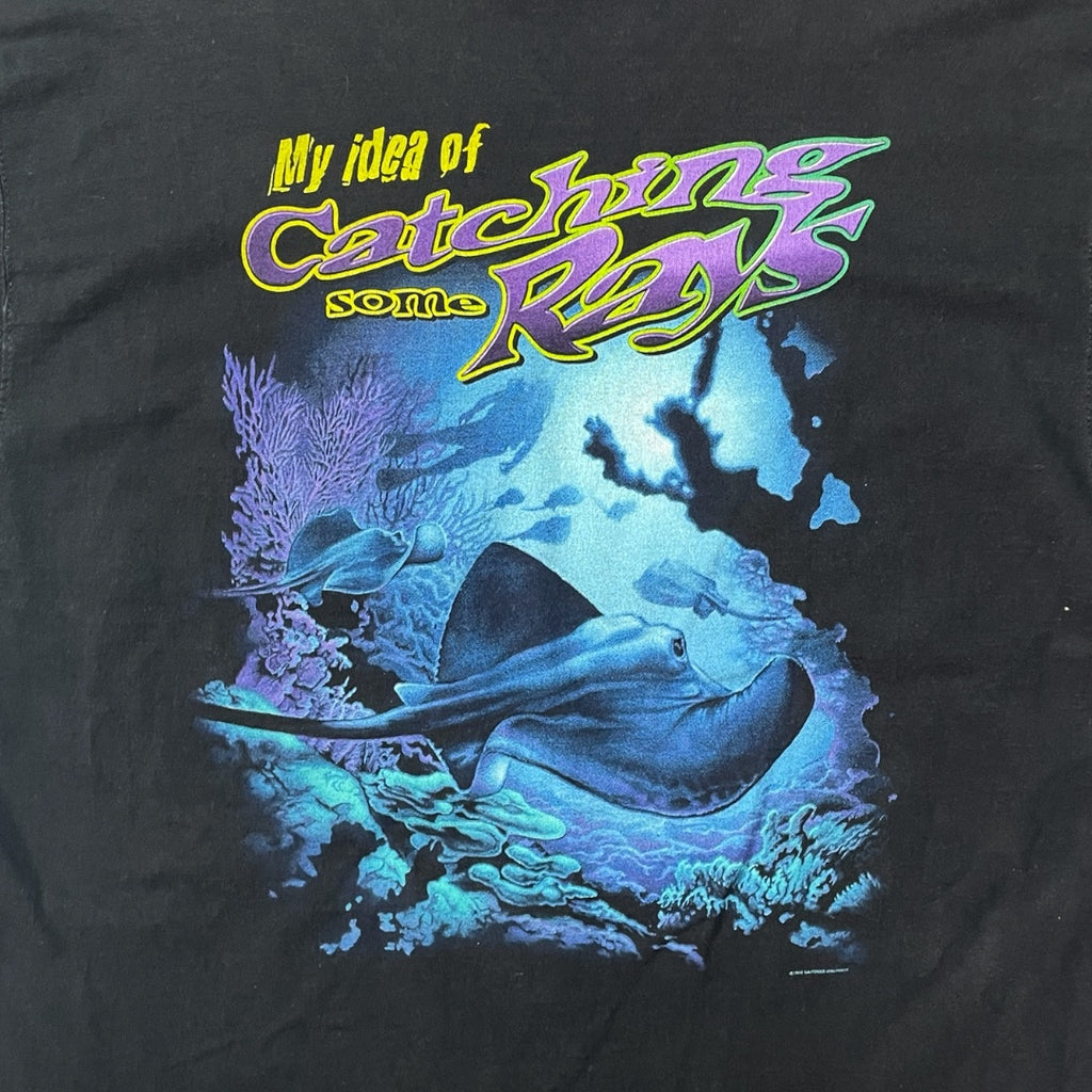 Vintage 90s Amphibious Outfitters Frog Tee