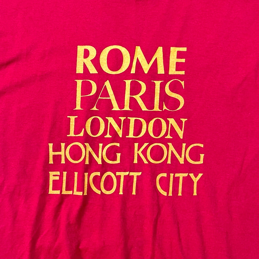 Vintage 90s Rome Paris Travel Cities Tee