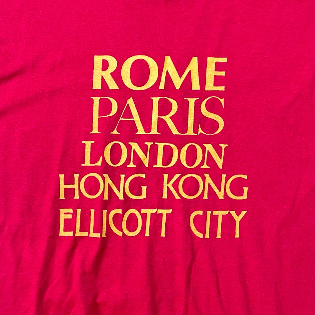 Vintage 90s Rome Paris Travel Cities Tee