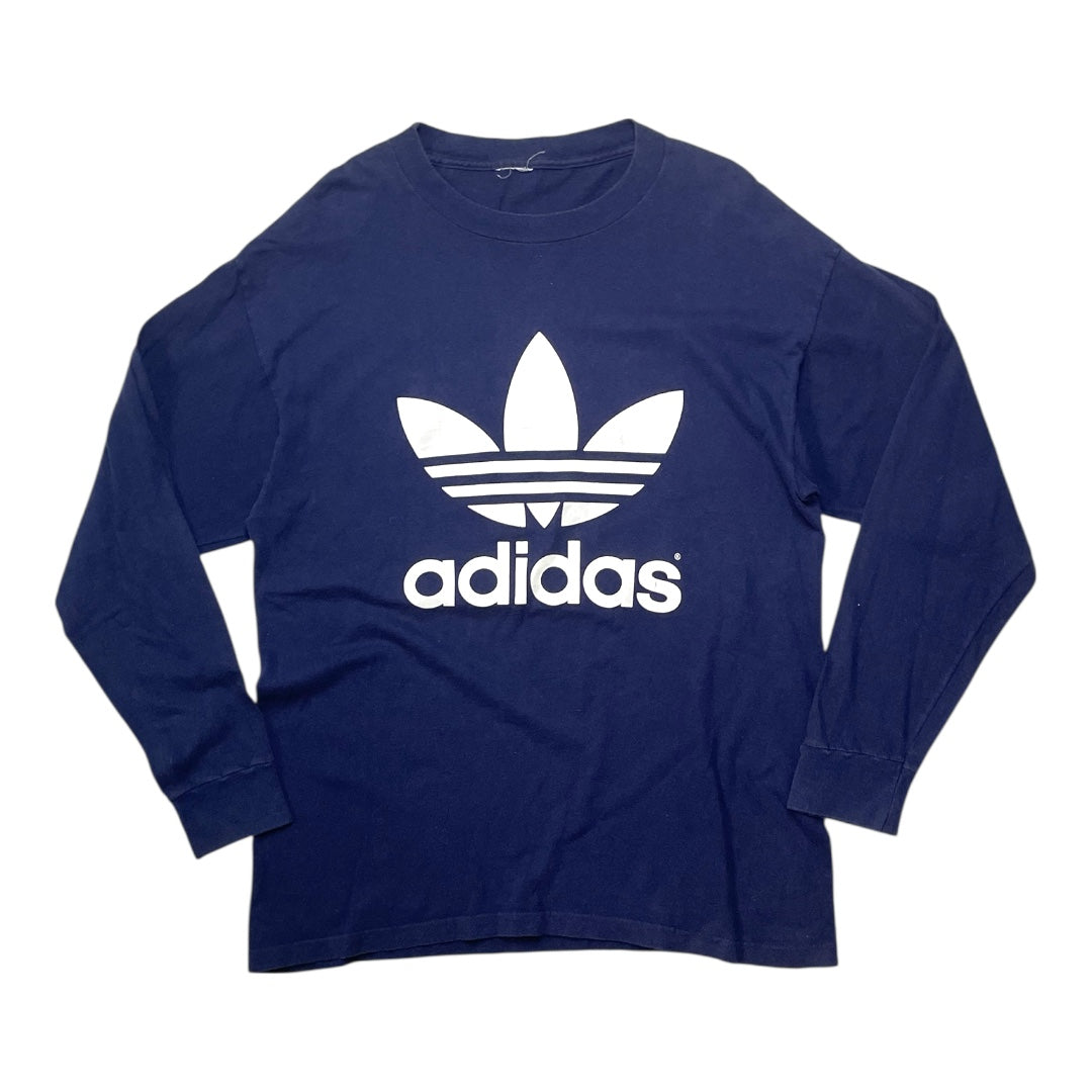 Vintage 90s Adidas Trefoil Long Sleeve T-Shirt