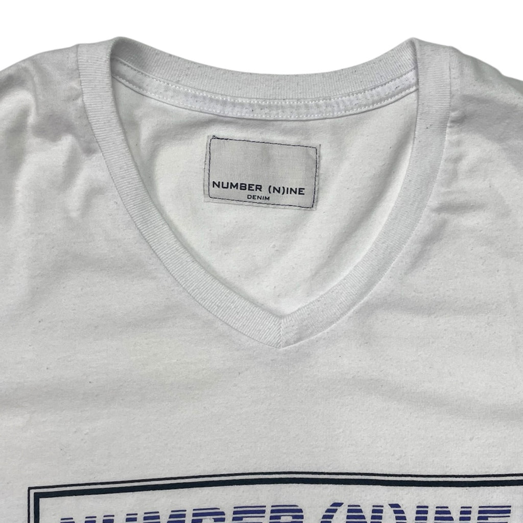 Number (N)ine White Logo T Shirt