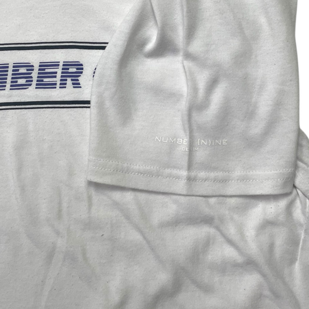 Number (N)ine White Logo T Shirt