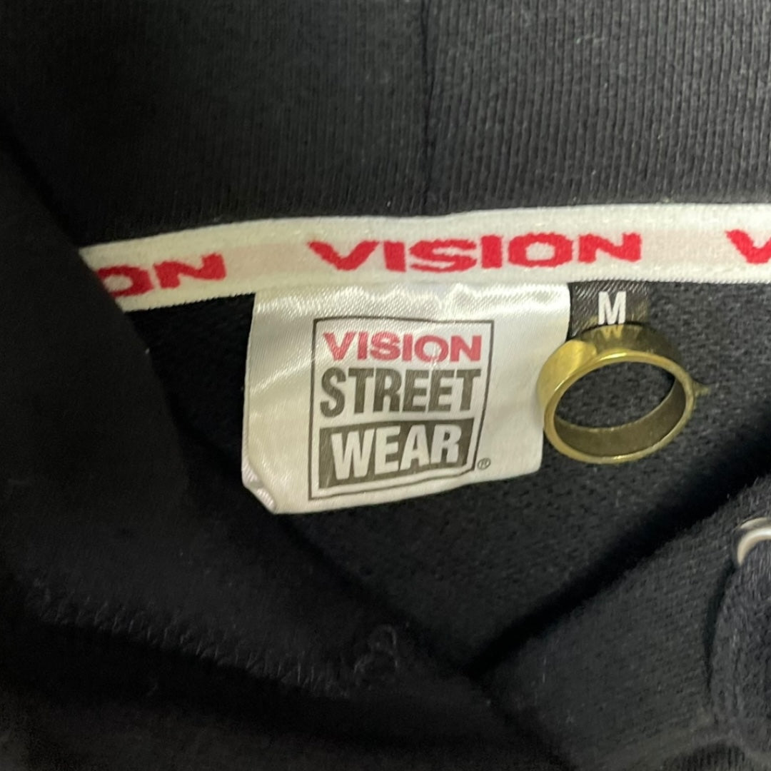 Vision Street Wear Hoodie Black Size M