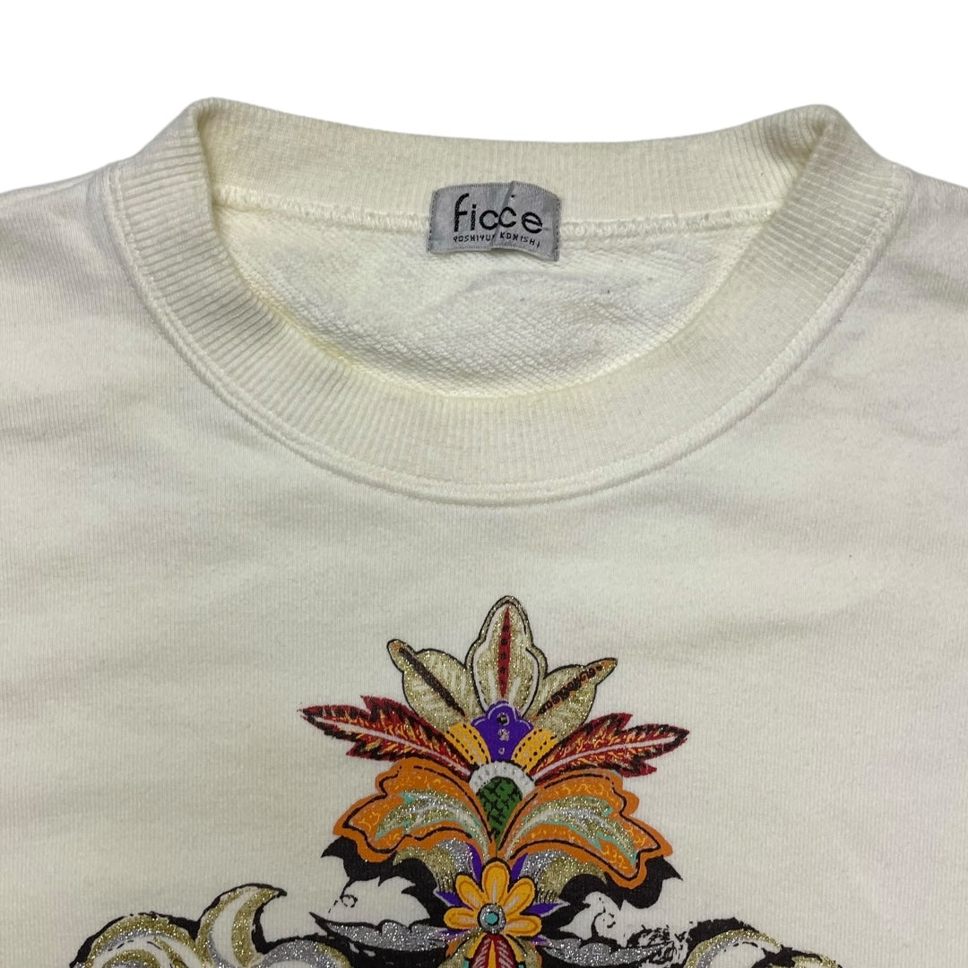 Vintage 90s Ficce Uomo by Yoshiyuki Konishi Graphic Sweatshirt